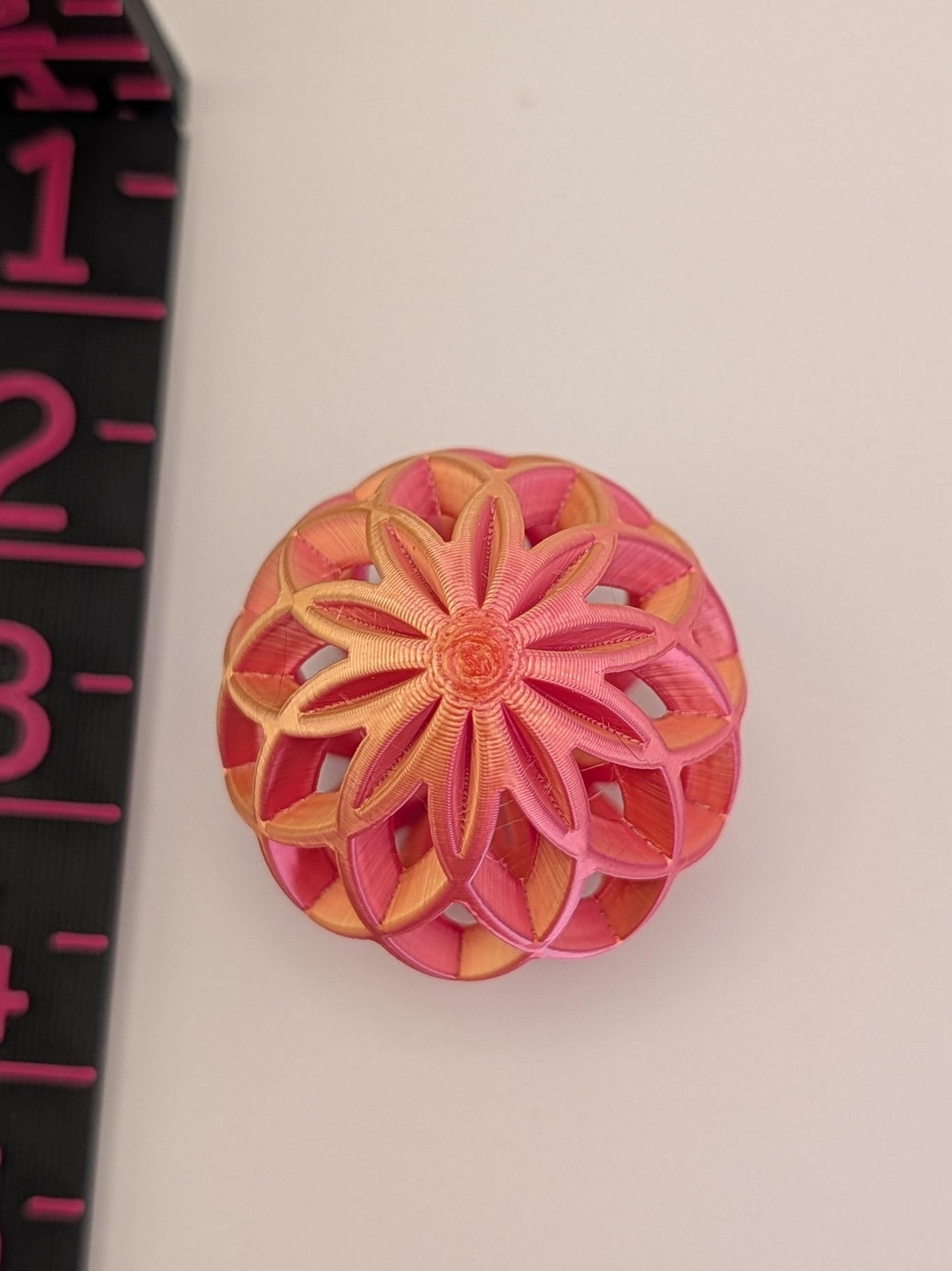 3D Printed Geometric Egg - Silk Finish Display Shell - Easter Egg